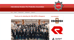 Desktop Screenshot of iafpa.org.uk